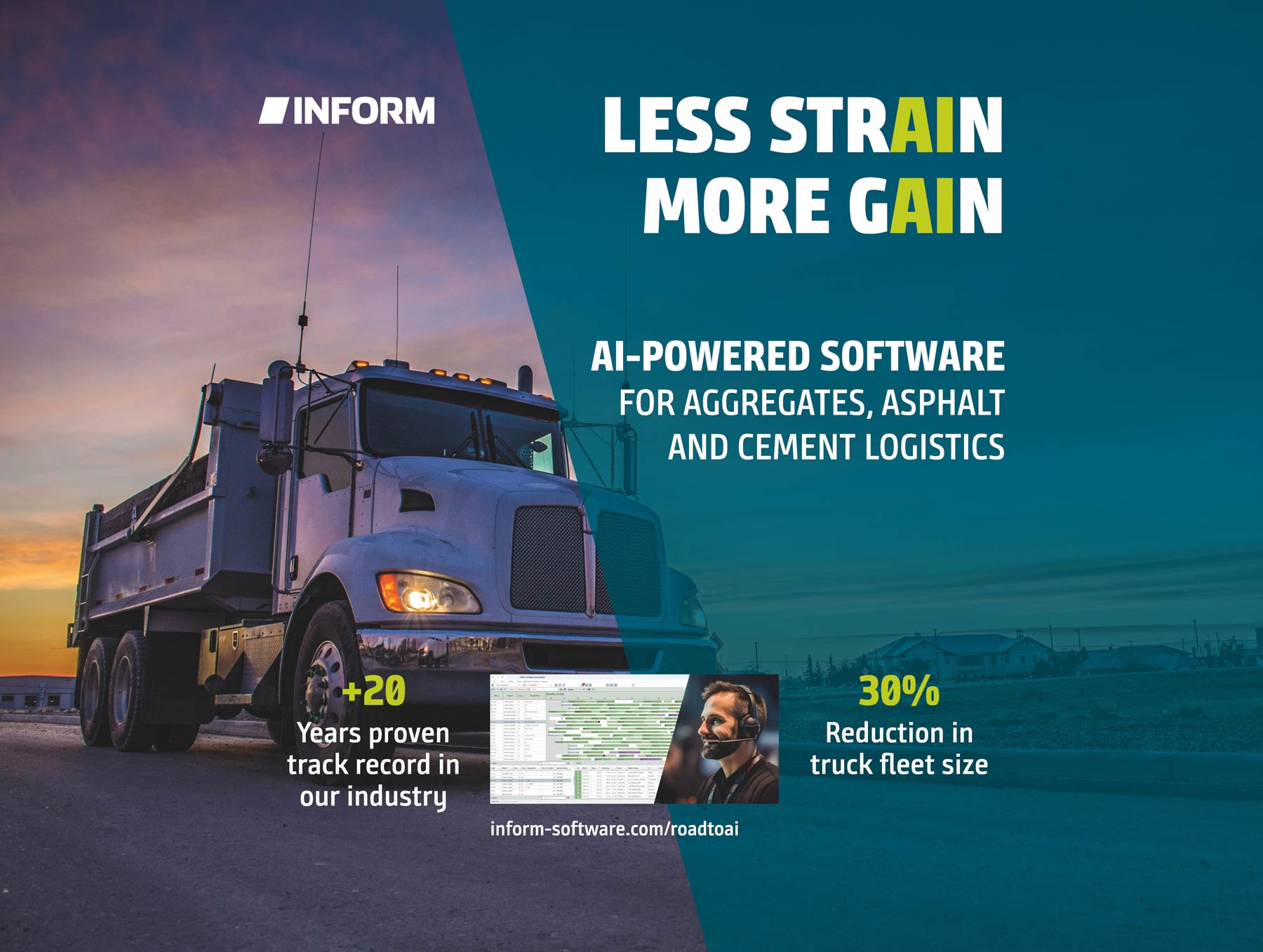 INFORM: Less Strain, More Gain